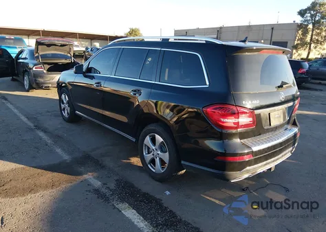 2017 Mercedes-Benz Gls 450 4Matic z USA, uszkodzony, nr VIN 4JGDF6EE6HA884986
